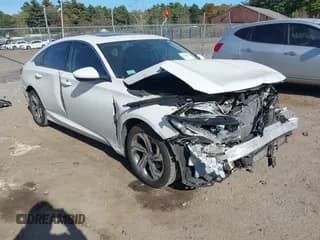 ✅ 2018 Honda Accord EX • VIN: 1HGCV1F41JA015991 • Лот: 43370112. Опубликован ранее на IAAI с пробегом 137 132 миль. Бесплатный доступ к архиву аукционных продаж из США и подробный отчёт об истории автомобиля на DreamBid. Изображение 1.