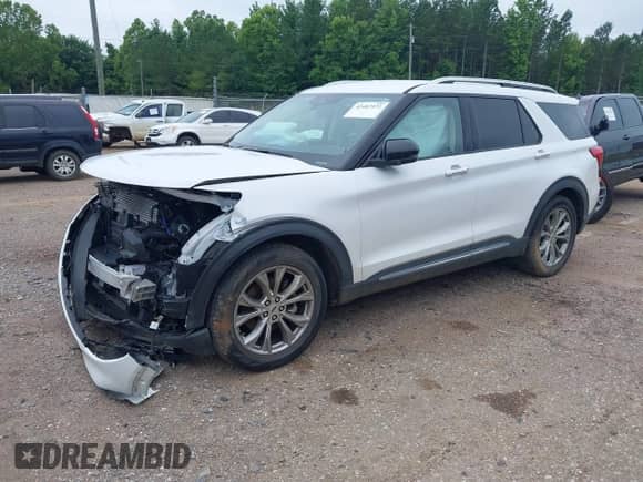 2022 Ford Explorer Limited z VIN 1FMSK7FH6NGA63218, wystawiony jako IAAI lot #42487972 z przebiegiem 69 889 mil mil oraz . Historia ofert i sprzedaży dostępna na DreamBid. Obrazek 2.