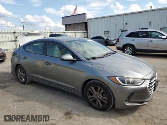 ✅ 2017 Hyundai Elantra SE • VIN: KMHD84LF6HU369849 • Lot: 81510125. Listed on Copart with 77,044 mi. Free auction sales archive from the USA and detailed vehicle history report at DreamBid. Image 4.