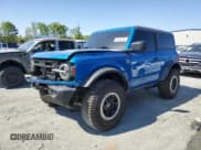 ✅ 2024 Ford Bronco Big Bend • VIN: 1FMDE7AH9RLA94869 • Lot: 51317025. Listed on Copart with 6,884 mi. Free auction sales archive from the USA and detailed vehicle history report at DreamBid. Image 1.