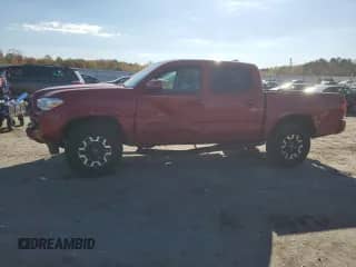 2022 Toyota Tacoma SR with VIN 3TMCZ5ANXNM470356, listed as a Copart auction lot 82718045 with 37,525 mi miles and Salvage title. Bid and sale history available at DreamBid. Image 1.