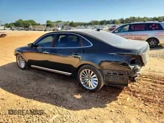 2014 Hyundai Equus Ultimate with VIN KMHGH4JH6EU090771, listed as a Copart auction lot 84063885 with 125,670 mi miles and Salvage title. Bid and sale history available at DreamBid. Image 2.