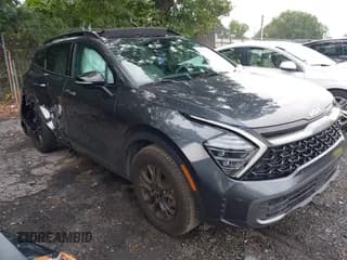 ✅ 2023 Kia Sportage X-Pro • VIN: 5XYK7CAF6PG074231 • Lot: 42804443. Listed on IAAI with 17,011 mi. Free auction sales archive from the USA and detailed vehicle history report at DreamBid. Image 1.