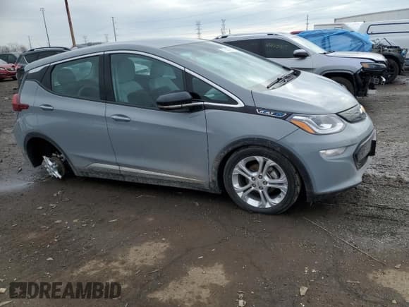 ✅ 2020 Chevrolet Bolt EV LT • VIN: 1G1FY6S08L4117754 • Lot: 47140495. Listed on Copart with 49,521 mi. Free auction sales archive from the USA and detailed vehicle history report at DreamBid. Image 4.