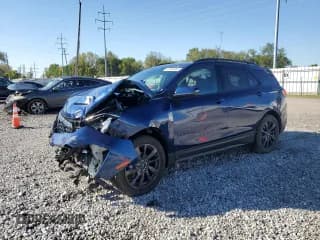✅ 2022 Chevrolet Equinox RS • VIN: 3GNAXMEV1NS168748 • Lot: 82345085. Listed on Copart with 46,559 mi. Free auction sales archive from the USA and detailed vehicle history report at DreamBid. Image 1.