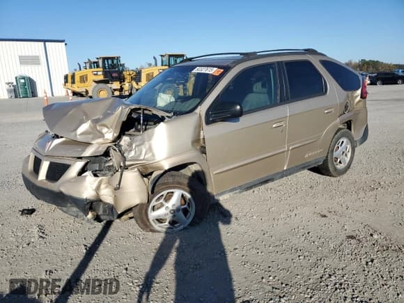 ✅ 2005 Pontiac Aztek • VIN: 3G7DA03E75S540675 • Лот: 92327615. Опубликован ранее на Copart с пробегом 202 664 миль. Бесплатный доступ к архиву аукционных продаж из США и подробный отчёт об истории автомобиля на DreamBid. Изображение 1.