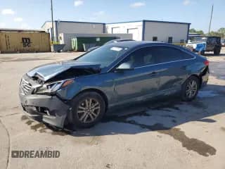 2015 Hyundai Sonata SE с VIN 5NPE24AF9FH248074, выставлен на аукционе Copart как лот 84797705 с пробегом 166 519 миль миль и Списание • Salvage title. История ставок и продаж доступна на DreamBid. Изображение 1.