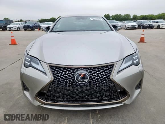 ✅ 2023 Lexus RC 350 F Sport • VIN: JTHGZ5BC1P5026532 • Lot: 70533435. Wystawiony na Copart z przebiegiem 18 307 mil. Bezpłatny archiwum sprzedaży aukcyjnych z USA i szczegółowy raport historii pojazdu na DreamBid. Zdjęcie 5.