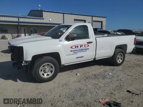 ✅ 2018 Chevrolet Silverado 1500 Work Truck • VIN: 1GCNCNEH6JZ123923 • Lot: 84874405. Listed on Copart with 91,403 mi. Free auction sales archive from the USA and detailed vehicle history report at DreamBid. Image 1.