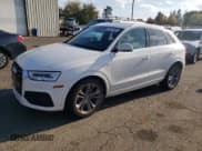 ✅ 2016 Audi Q3 Prestige • VIN: WA1GFCFS1GR013606 • Lot: 87047155. Listed on Copart with 92,960 mi. Free auction sales archive from the USA and detailed vehicle history report at DreamBid. Image 1.