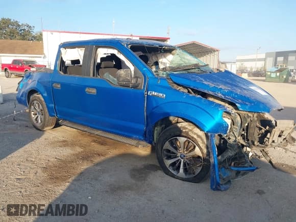 ✅ 2019 Ford F-150 XL • VIN: 1FTEW1CP7KFD27708 • Lot: 43517988. Listed on IAAI with 80,362 mi. Free auction sales archive from the USA and detailed vehicle history report at DreamBid. Image 1.