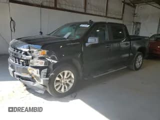 ✅ 2022 Chevrolet Silverado 1500 Custom • VIN: 3GCPYBEK9NG124624 • Lot: 63110145. Wystawiony na Copart z przebiegiem 46 040 mil. Bezpłatny archiwum sprzedaży aukcyjnych z USA i szczegółowy raport historii pojazdu na DreamBid. Zdjęcie 1.