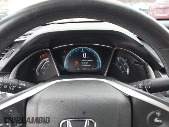 ✅ 2018 Honda Civic EX-T • VIN: JHMFC1F37JX012128 • Lot: 43773104. Listed on IAAI with 111,484 mi. Free auction sales archive from the USA and detailed vehicle history report at DreamBid. Image 7.