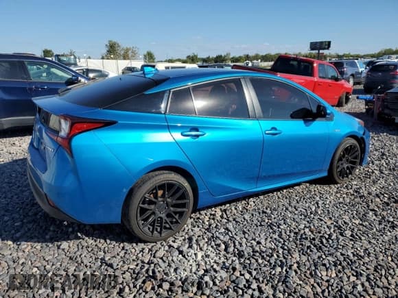 ✅ 2022 Toyota Prius L Eco • VIN: JTDKAMFU9N3157958 • Lot: 84006115. Listed on Copart with 109,652 mi. Free auction sales archive from the USA and detailed vehicle history report at DreamBid. Image 3.