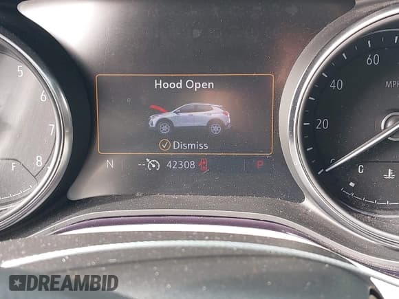 ✅ 2020 Buick Encore GX Essence • VIN: KL4MMFSL6LB107881 • Lot: 41389955. Listed on IAAI with 42,308 mi. Free auction sales archive from the USA and detailed vehicle history report at DreamBid. Image 7.