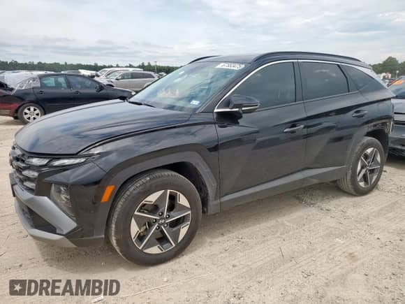 2025 Hyundai Tucson SEL Convenience с VIN 3KMJCCDEXSE002333, выставлен на аукционе Copart как лот 67553475 с пробегом 11 531 миль миль и Списание • Salvage title. История ставок и продаж доступна на DreamBid. Изображение 1.