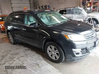 2015 Chevrolet Traverse LT z VIN 1GNKVHKD7FJ287503, wystawiony jako IAAI lot #43138804 z przebiegiem 162 271 mil mil oraz . Historia ofert i sprzedaży dostępna na DreamBid. Obrazek 1.