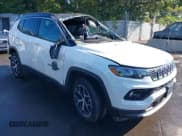 ✅ 2024 Jeep Compass Limited • VIN: 3C4NJDCN8RT105483 • Лот: 43197474. Опубликован ранее на IAAI с пробегом 34 141 миль. Бесплатный доступ к архиву аукционных продаж из США и подробный отчёт об истории автомобиля на DreamBid. Изображение 1.