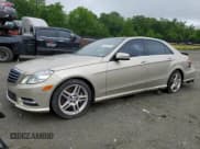 ✅ 2013 Mercedes-Benz E 550 Sport • VIN: WDDHF9BB8DA722147 • Lot: 55502535. Listed on Copart with 163,452 mi. Free auction sales archive from the USA and detailed vehicle history report at DreamBid. Image 1.