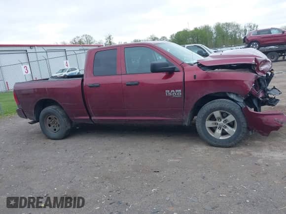2019 Ram 1500 Tradesman with VIN 1C6RR7FG7KS501699, listed as a IAAI auction lot 42220021 with 92,433 mi miles and . Bid and sale history available at DreamBid. Image 13.
