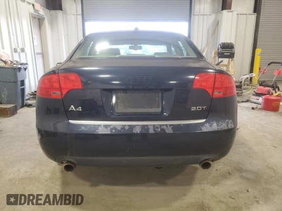 ✅ 2006 Audi A4 2.0T • VIN: WAUAF78E26A030693 • Лот: 45461255. Опубликован ранее на Copart с пробегом Не указан. Бесплатный доступ к архиву аукционных продаж из США и подробный отчёт об истории автомобиля на DreamBid. Изображение 6.