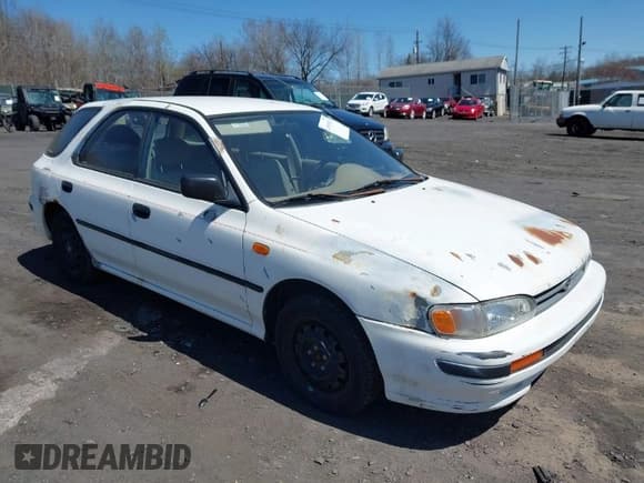 ✅ 1994 Subaru Impreza • VIN: JF1GF2242RK831371 • Lot: 41995910. Wystawiony na IAAI z przebiegiem 142 831 mil. Bezpłatny archiwum sprzedaży aukcyjnych z USA i szczegółowy raport historii pojazdu na DreamBid. Zdjęcie 1.
