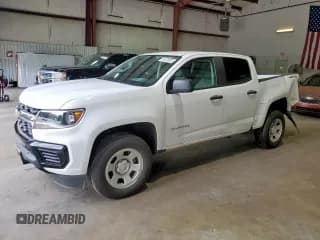 ✅ 2021 Chevrolet Colorado 4WD Work Truck • VIN: 1GCGTBEN1M1270635 • Лот: 68725655. Опубликован ранее на Copart с пробегом 90 597 миль. Бесплатный доступ к архиву аукционных продаж из США и подробный отчёт об истории автомобиля на DreamBid. Изображение 1.