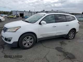 2016 Chevrolet Traverse LT z VIN 1GNKRGKD8GJ162820, wystawiony jako Copart lot #82319815 z przebiegiem 179 052 mil mil oraz Szkoda całkowita • Salvage title. Historia ofert i sprzedaży dostępna na DreamBid. Obrazek 1.
