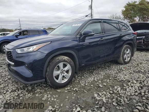 ✅ 2020 Toyota Highlander Hybrid LE • VIN: 5TDBBRCH9LS505948 • Лот: 86479215. Опубликован ранее на Copart с пробегом 156 128 миль. Бесплатный доступ к архиву аукционных продаж из США и подробный отчёт об истории автомобиля на DreamBid. Изображение 1.