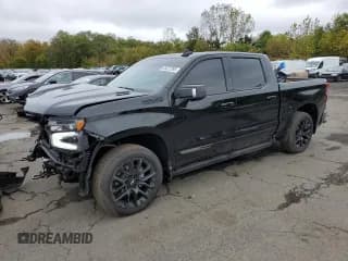 ✅ 2025 Chevrolet Silverado 1500 High Country • VIN: 1GCUKJE89SZ161560 • Лот: 85672395. Опубликован ранее на Copart с пробегом 9 390 миль. Бесплатный доступ к архиву аукционных продаж из США и подробный отчёт об истории автомобиля на DreamBid. Изображение 1.