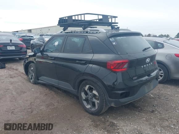 ✅ 2021 Hyundai Venue SEL • VIN: KMHRC8A33MU072780 • Lot: 41319259. Listed on IAAI with 100,756 mi. Free auction sales archive from the USA and detailed vehicle history report at DreamBid. Image 3.