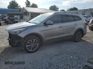 ✅ 2017 Hyundai Santa Fe SE • VIN: KM8SMDHF1HU233043 • Lot: 81860675. Listed on Copart with 138,935 mi. Free auction sales archive from the USA and detailed vehicle history report at DreamBid. Image 1.