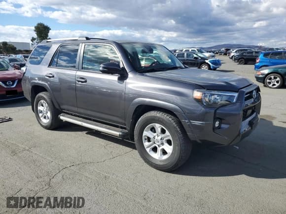 ✅ 2022 Toyota 4Runner SR5 Premium • VIN: JTEFU5JR5N5272686 • Lot: 82198025. Listed on Copart with 56,145 mi. Free auction sales archive from the USA and detailed vehicle history report at DreamBid. Image 4.
