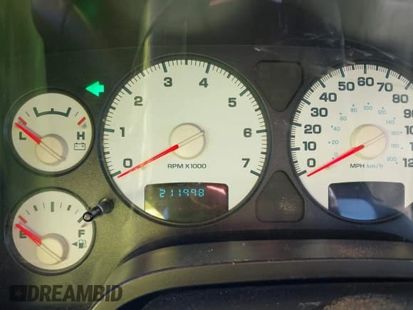 ✅ 2005 Dodge 1500 SLT • VIN: 1D7HU18D45S307757 • Лот: 43511583. Опубликован ранее на IAAI с пробегом 211 998 миль. Бесплатный доступ к архиву аукционных продаж из США и подробный отчёт об истории автомобиля на DreamBid. Изображение 7.