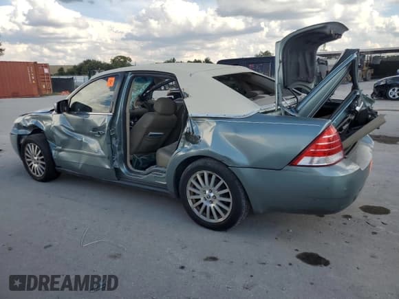 ✅ 2005 Mercury Montego Premier • VIN: 1MEFM42135G609088 • Lot: 72158584. Listed on Copart with Not provided. Free auction sales archive from the USA and detailed vehicle history report at DreamBid. Image 2.