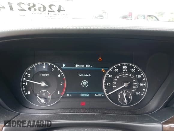 ✅ 2018 Genesis G90 Premium • VIN: KMHG34JA6JU044997 • Lot: 42682149. Listed on IAAI with 86,162 mi. Free auction sales archive from the USA and detailed vehicle history report at DreamBid. Image 7.