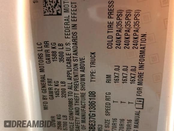 ✅ 2016 Chevrolet Colorado 2WD WT • VIN: 1GCHSBE37G1386108 • Лот: 72681144. Опубликован ранее на Copart с пробегом 139 941 миль. Бесплатный доступ к архиву аукционных продаж из США и подробный отчёт об истории автомобиля на DreamBid. Изображение 13.