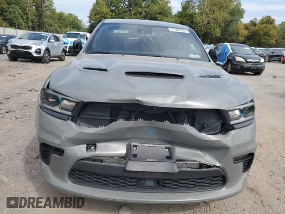 2022 Dodge Durango GT Plus z VIN 1C4RDJDG3NC160565, wystawiony jako Copart lot #81605035 z przebiegiem 49 129 mil mil oraz Szkoda całkowita • Salvage title. Historia ofert i sprzedaży dostępna na DreamBid. Obrazek 5.