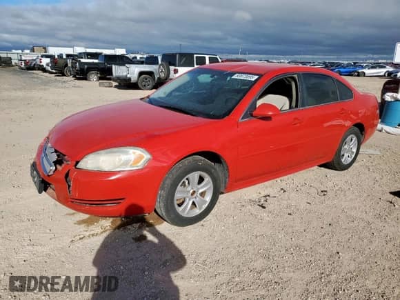 2013 Chevrolet Impala LS z VIN 2G1WA5E38D1184937, wystawiony jako Copart lot #83873895 z przebiegiem 115 049 mil mil oraz Szkoda całkowita • Salvage title. Historia ofert i sprzedaży dostępna na DreamBid. Obrazek 1.