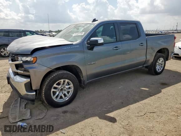 2019 Chevrolet Silverado 1500 LT с VIN 3GCPWCEK4KG200452, выставлен на аукционе Copart как лот 61325785 с пробегом 46 712 миль миль и Списание • Salvage title. История ставок и продаж доступна на DreamBid. Изображение 1.