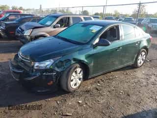 2014 Chevrolet Cruze LS with VIN 1G1PA5SH6E7107315, listed as a IAAI auction lot 43322371 with 102,033 mi miles and . Bid and sale history available at DreamBid. Image 2.