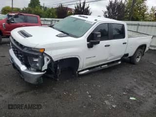2020 Chevrolet Silverado 3500HD Work Truck z VIN 1GC4YSEY1LF189604, wystawiony jako Copart lot #80430335 z przebiegiem 136 360 mil mil oraz Szkoda całkowita • Salvage title. Historia ofert i sprzedaży dostępna na DreamBid. Obrazek 1.