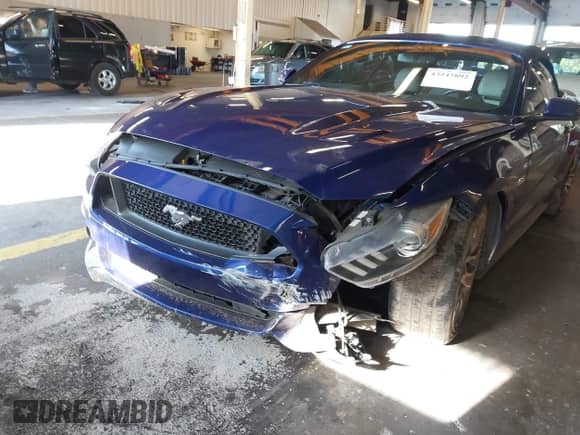 2015 Ford Mustang GT Premium with VIN 1FATP8FF6F5404196, listed as a IAAI auction lot 43247892 with 107,674 mi miles and . Bid and sale history available at DreamBid. Image 6.