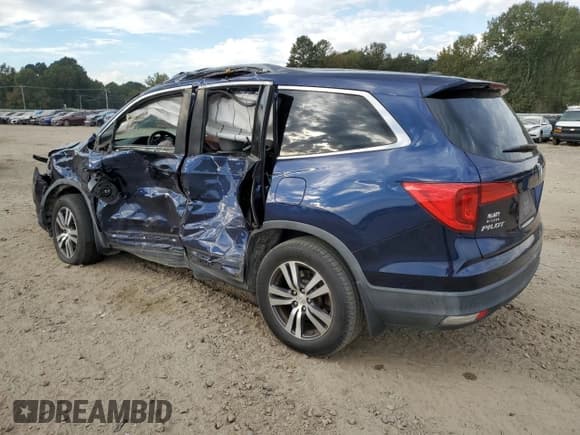 ✅ 2017 Honda Pilot EX-L • VIN: 5FNYF5H55HB031627 • Lot: 86899315. Listed on Copart with Not provided. Free auction sales archive from the USA and detailed vehicle history report at DreamBid. Image 2.