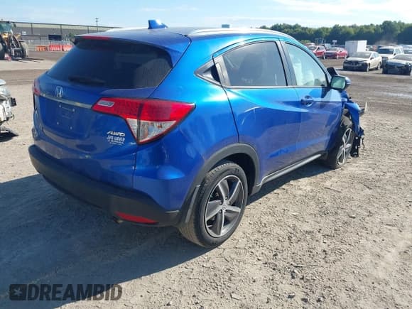 ✅ 2022 Honda HR-V EX • VIN: 3CZRU6H55NM757652 • Lot: 43099678. Wystawiony na IAAI z przebiegiem 63 068 mil. Bezpłatny archiwum sprzedaży aukcyjnych z USA i szczegółowy raport historii pojazdu na DreamBid. Zdjęcie 4.