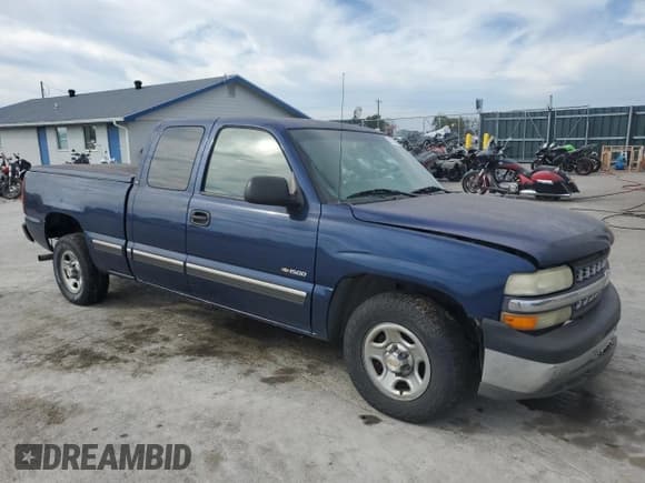 ✅ 2002 Chevrolet Silverado 1500 LS • VIN: 2GCEC19W721337556 • Lot: 87040365. Listed on Copart with 258,112 mi. Free auction sales archive from the USA and detailed vehicle history report at DreamBid. Image 4.