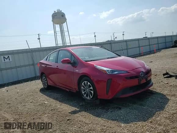 2021 Toyota Prius L Eco with VIN JTDKAMFU9M3134940, listed as a Copart auction lot 71632875 with 34,382 mi miles and Salvage title. Bid and sale history available at DreamBid. Image 13.