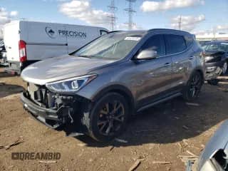 ✅ 2017 Hyundai Santa Fe Ultimate • VIN: 5XYZWDLA6HG395339 • Lot: 43428373. Wystawiony na Copart z przebiegiem 87 532 mil mil. Skorzystaj z bezpłatnego archiwum sprzedaży aukcyjnych z USA i zobacz szczegółowy raport historii pojazdu na DreamBid. Zdjęcie 1.
