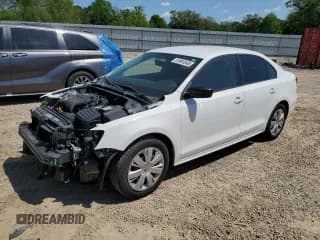 ✅ 2012 Volkswagen Jetta S • VIN: 3VW2K7AJ3CM383031 • Lot: 51991545. Listed on Copart with 123,509 mi. Free auction sales archive from the USA and detailed vehicle history report at DreamBid. Image 1.