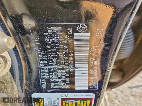 ✅ 2012 Toyota Avalon • VIN: 4T1BK3DB5CU449246 • Lot: 95600175. Listed on Copart with 236,235 mi. Free auction sales archive from the USA and detailed vehicle history report at DreamBid. Image 12.